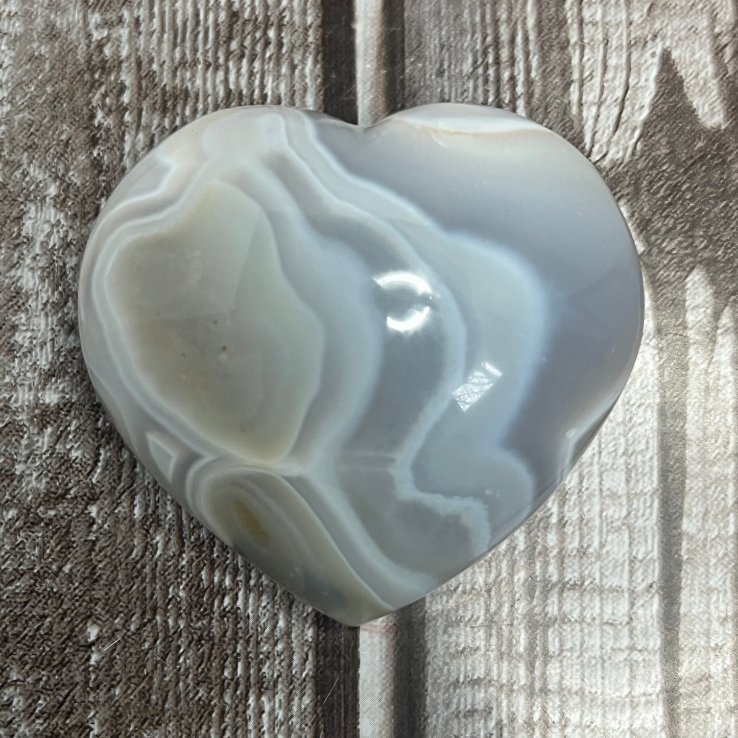 Banded Agate Heart
