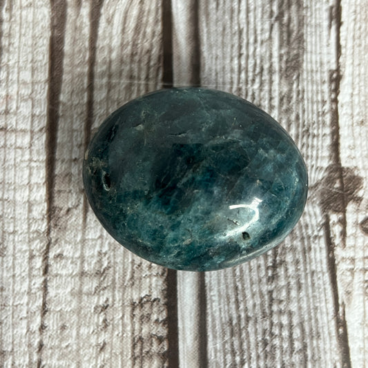 Blue Apatite Palm Stone
