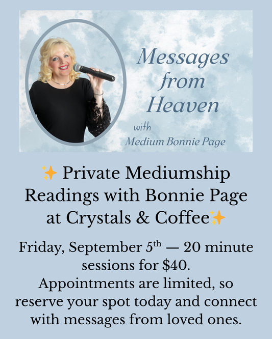 20 minute Mediumship Reading with Bonnie