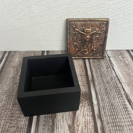 Bronze Wood Trinket Box