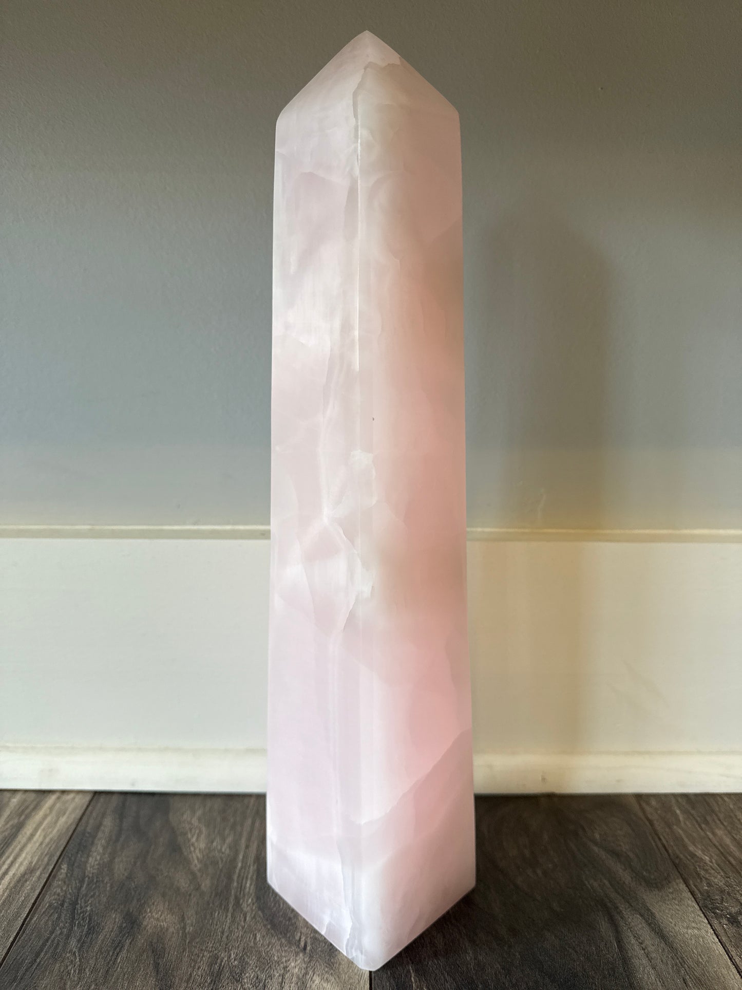 Pink Calcite Tower