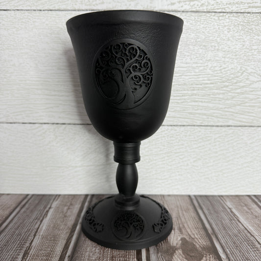 Cast Iron Goblet Chalice