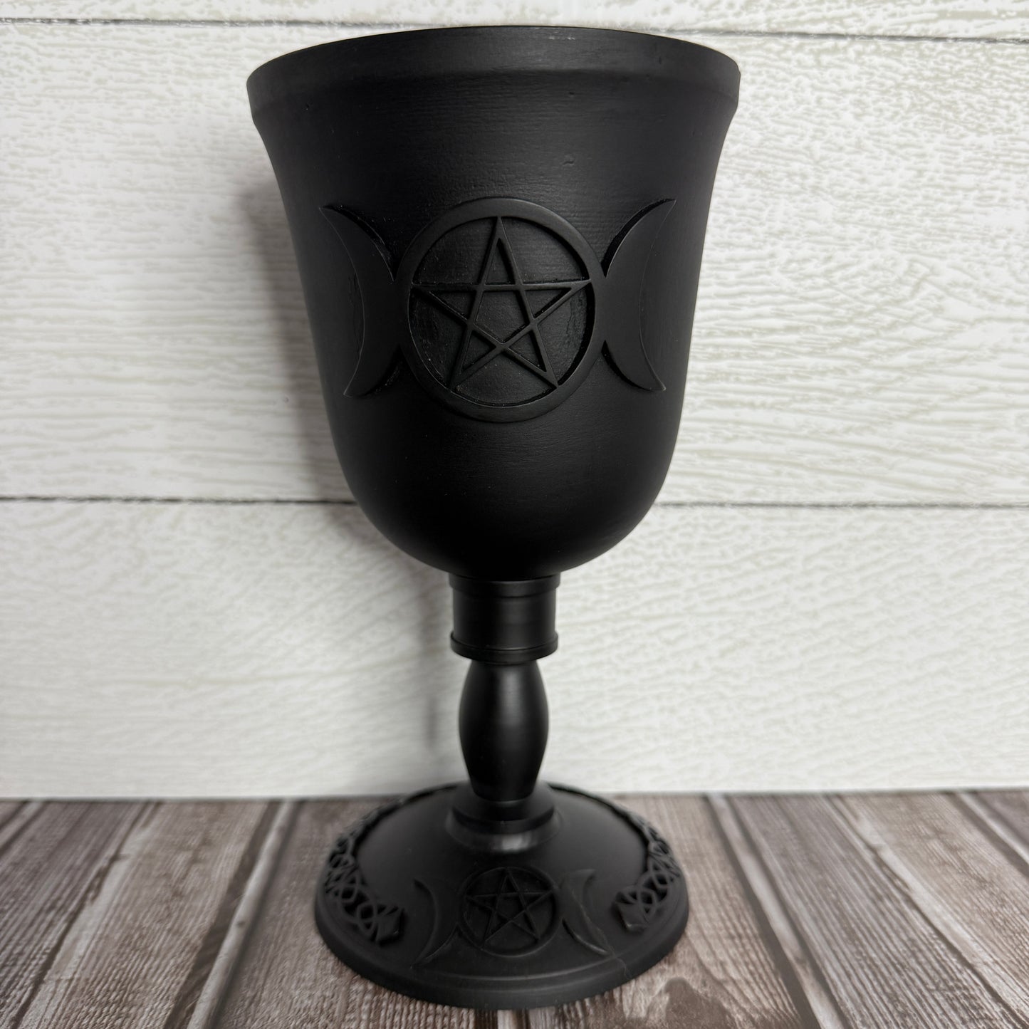 Cast Iron Goblet Chalice