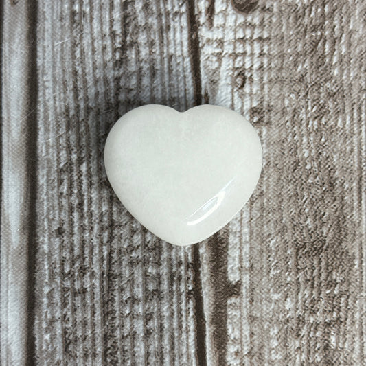 Clear Quartz Heart
