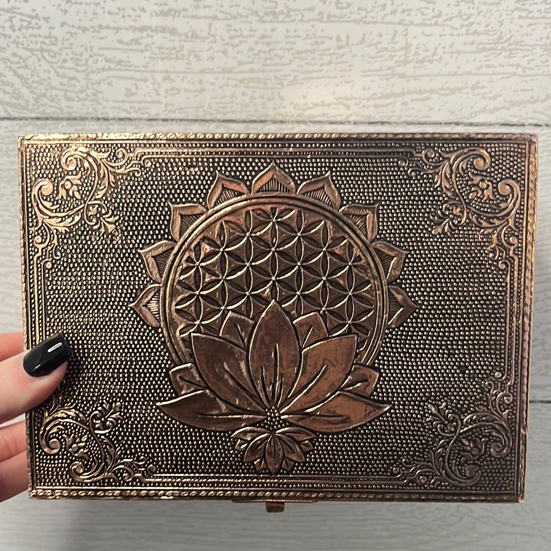Bronze Metal Box