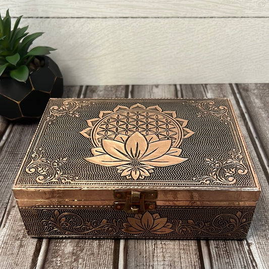 Bronze Metal Box