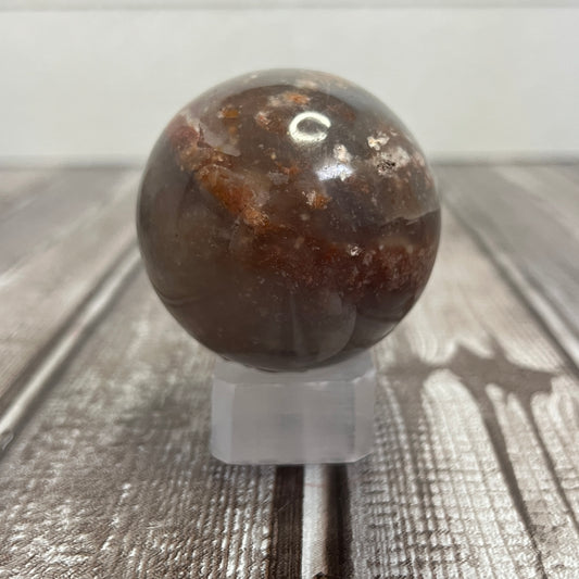 Flower Agate Spheres