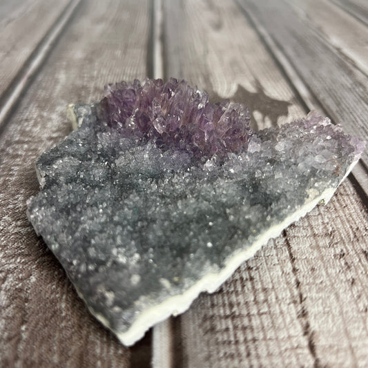 Flower Amethyst Plate