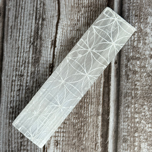 Flower of Life Selenite Sticks