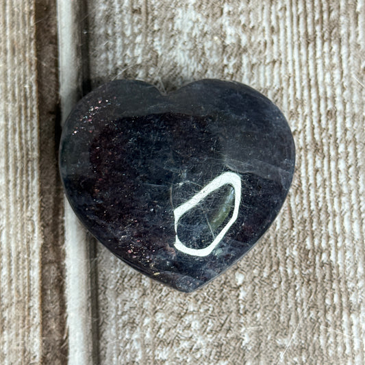Iolite Heart