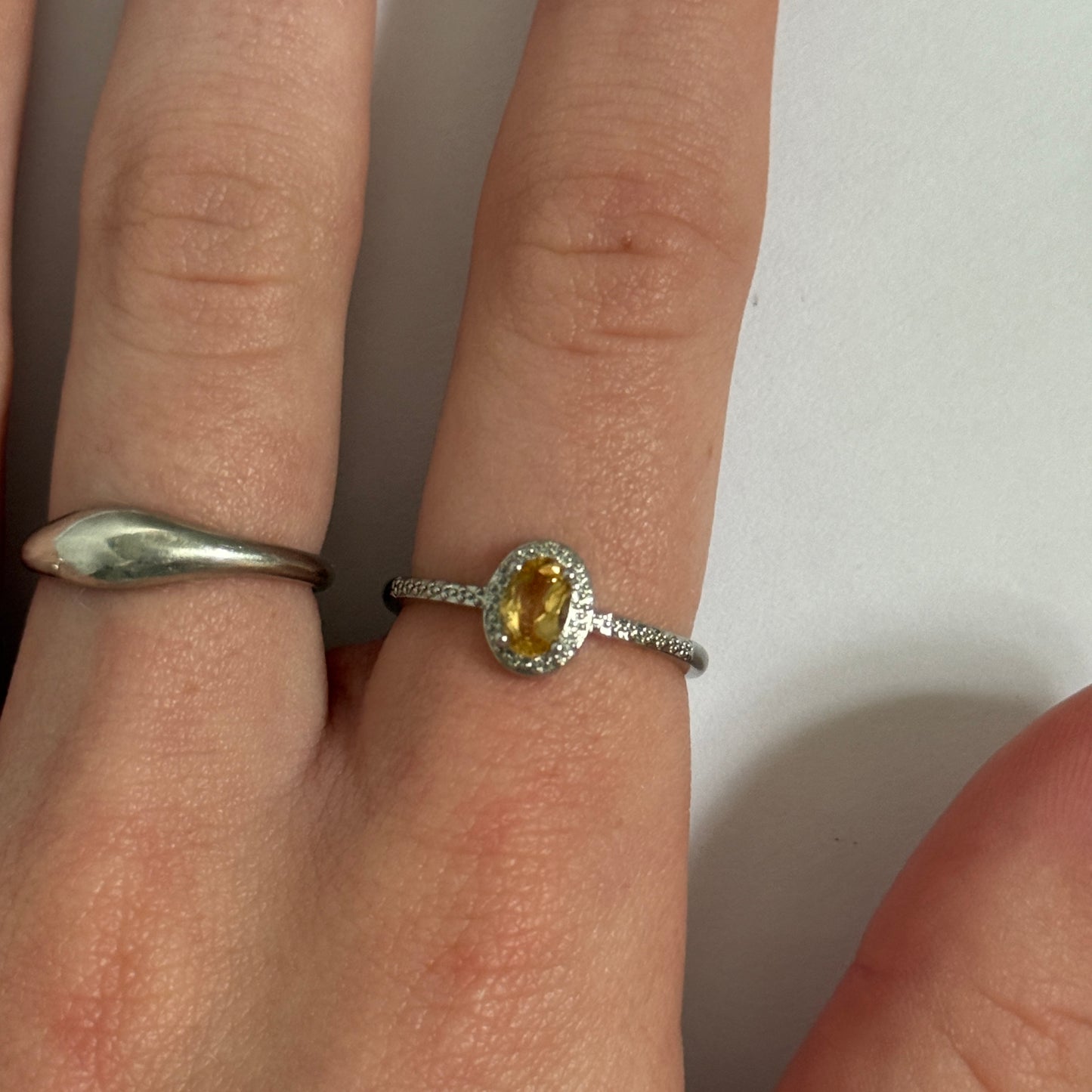 Ring Sterling Silver Over Nickel Free Material