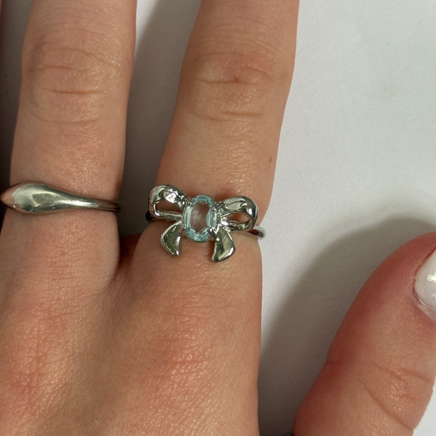 Ring Sterling Silver Over Nickel Free Material