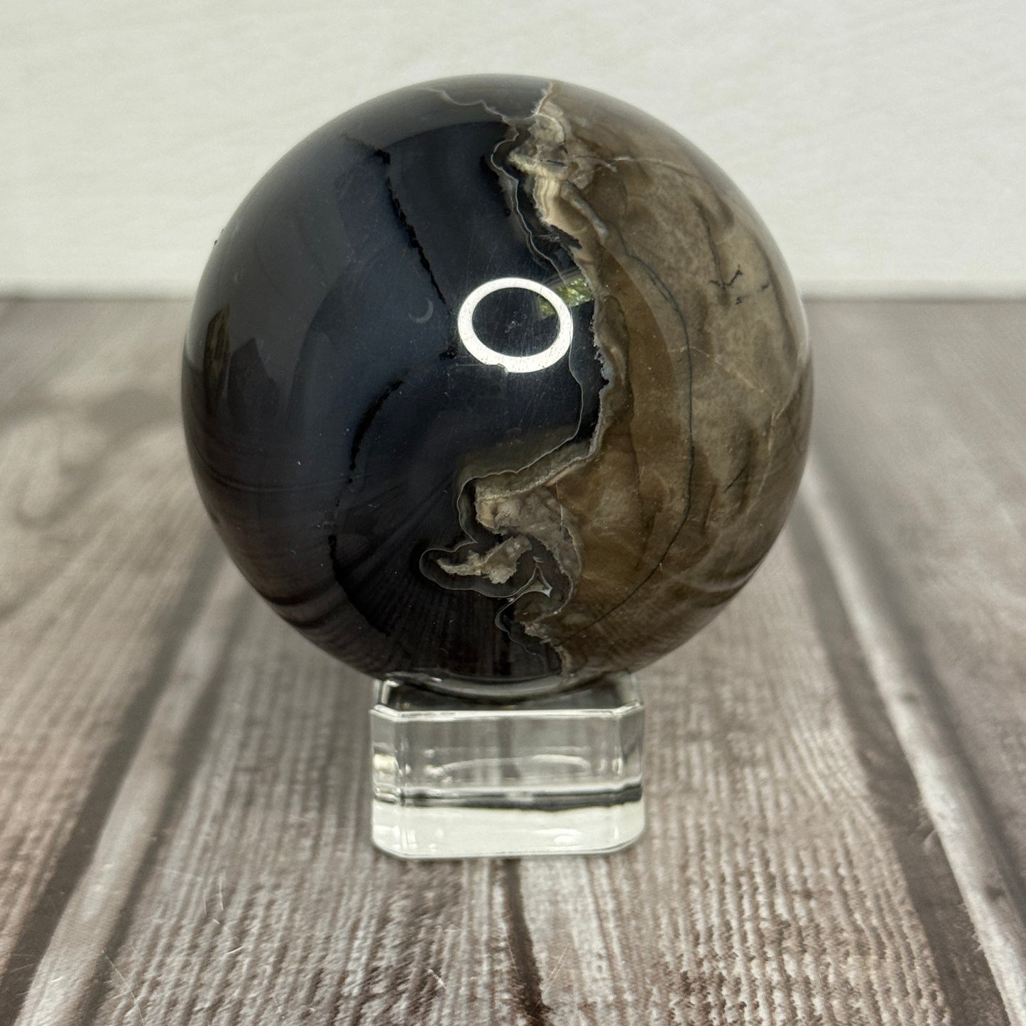 Volcano Agate Sphere
