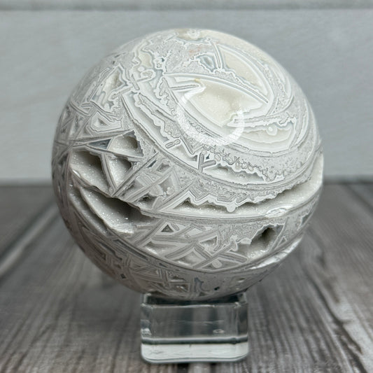 Mexican Lace Agate Sphere