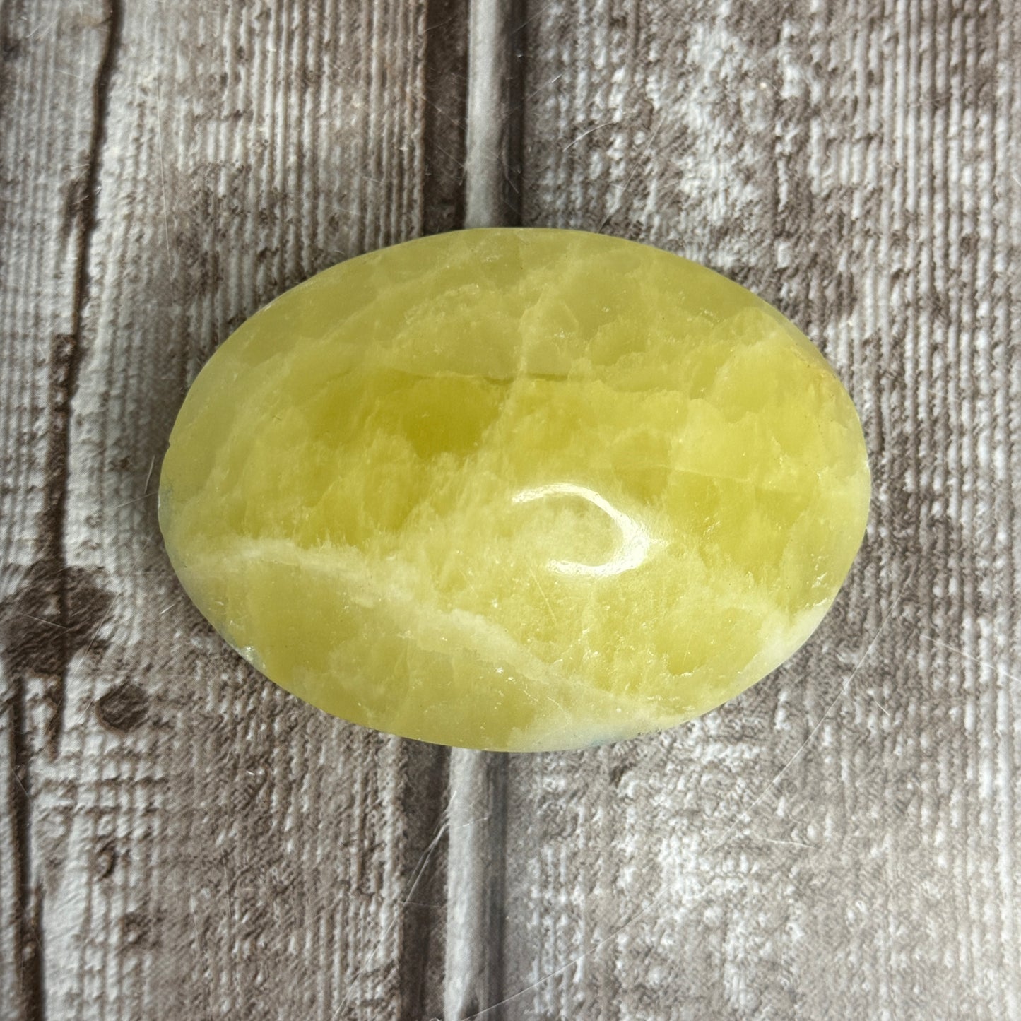 Lemon Calcite Carving