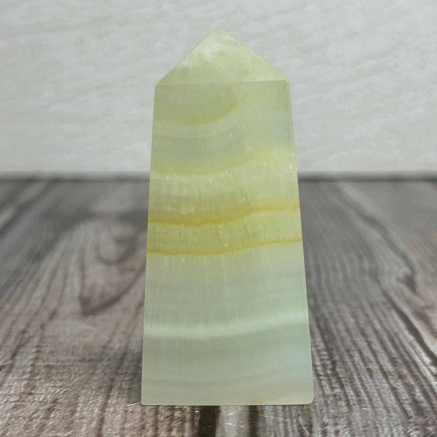 Pistachio Calcite Tower