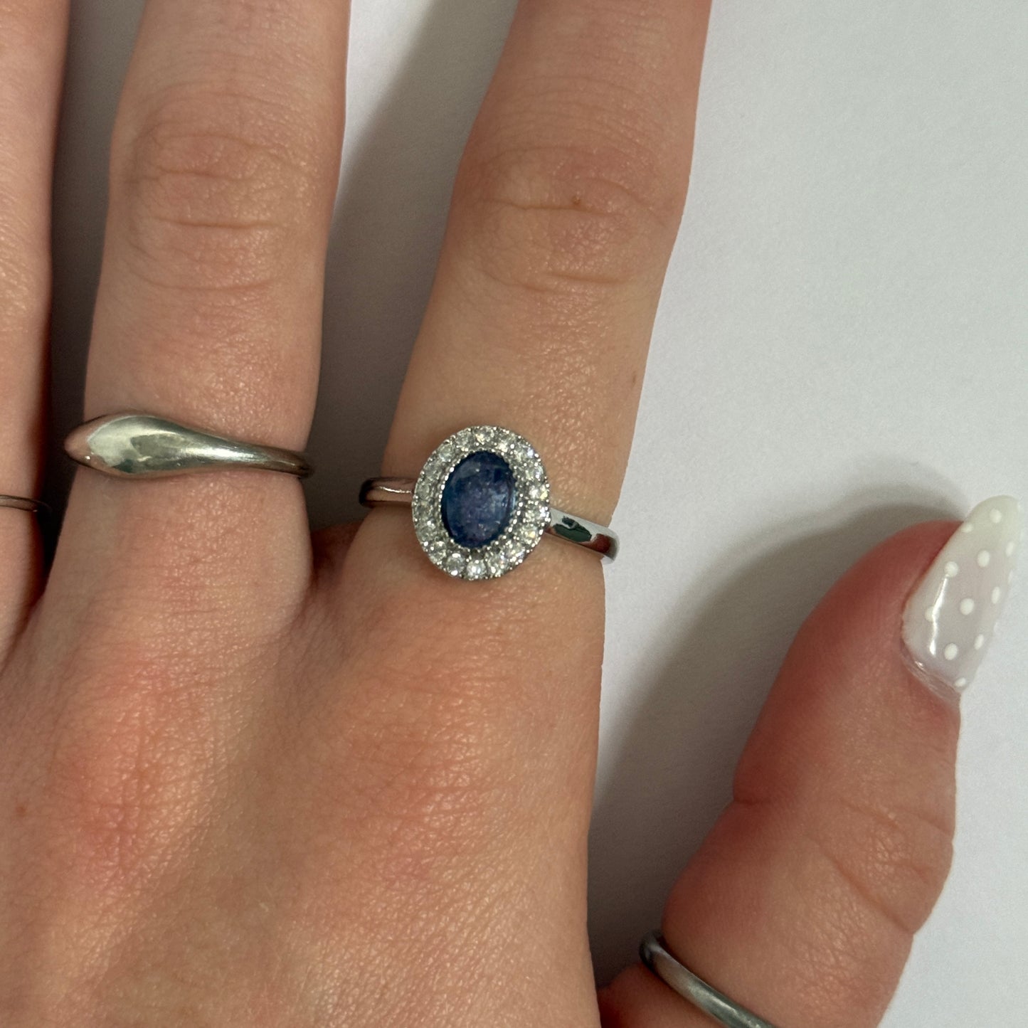 Ring Sterling Silver Over Nickel Free Material