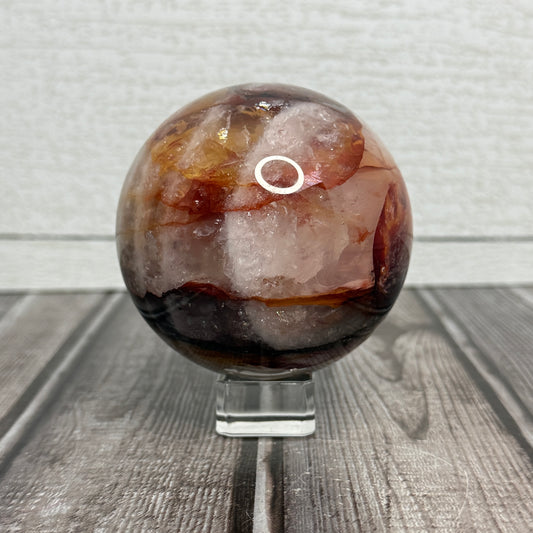 Fire Quartz Sphere