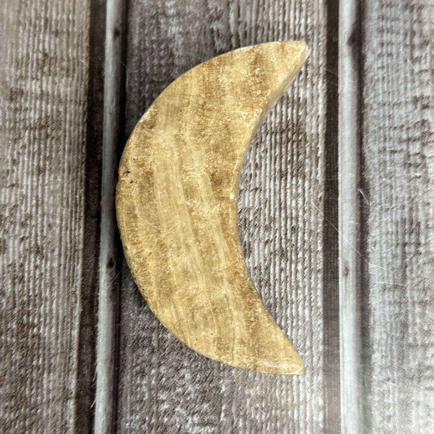 Chocolate Calcite Moon