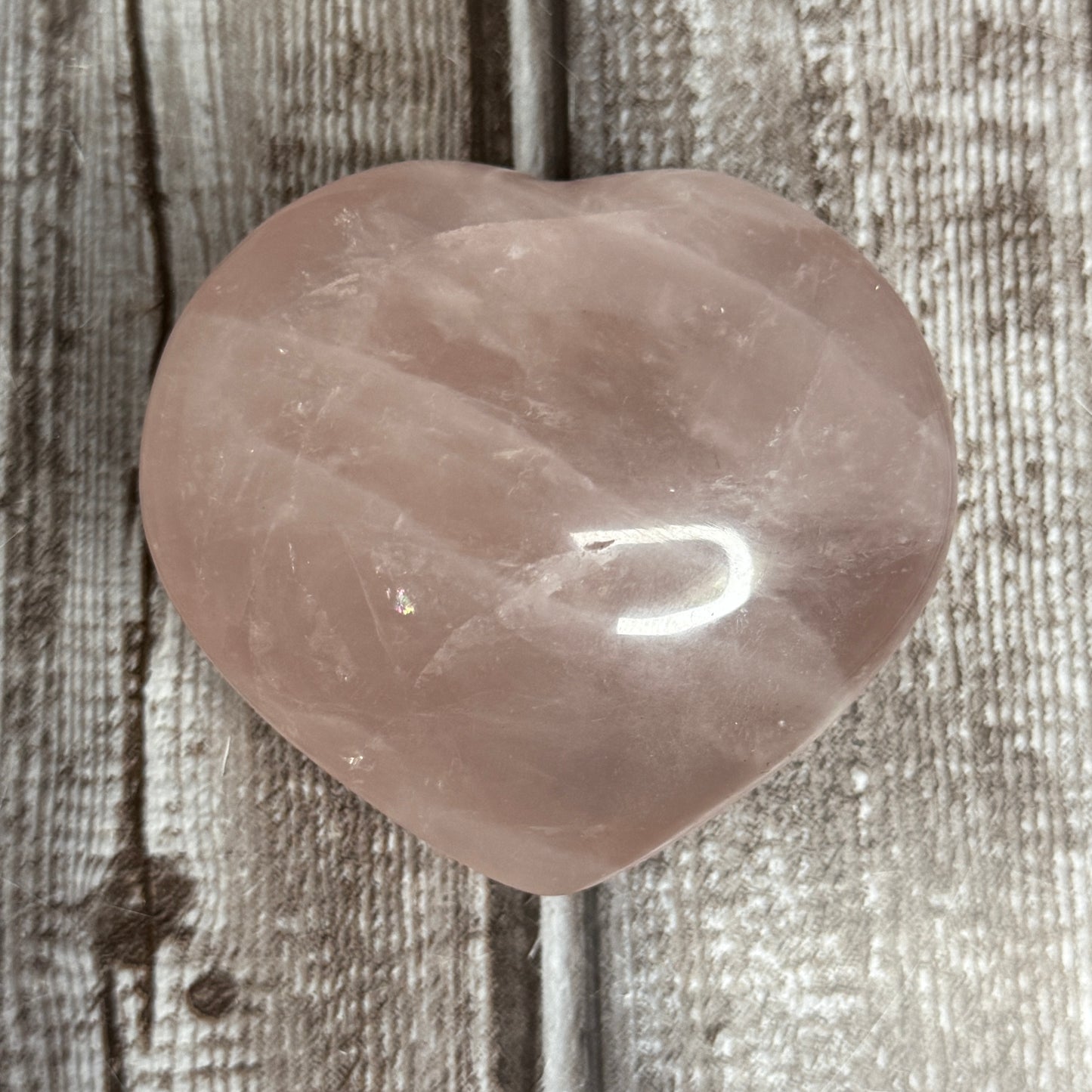 Rose Quartz Heart