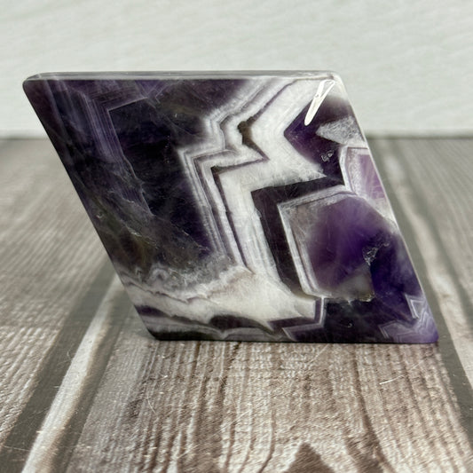 Chevron Amethyst Diamond