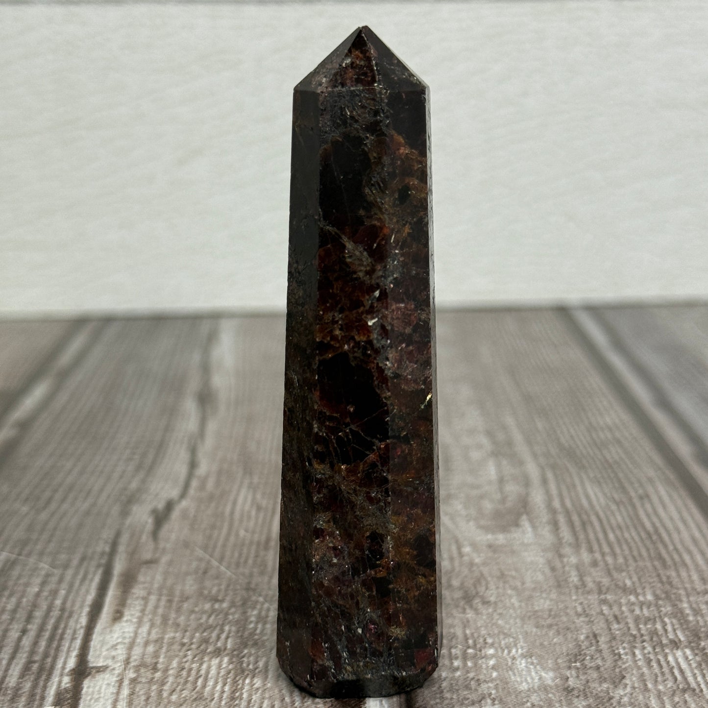 Almandine Garnet Tower