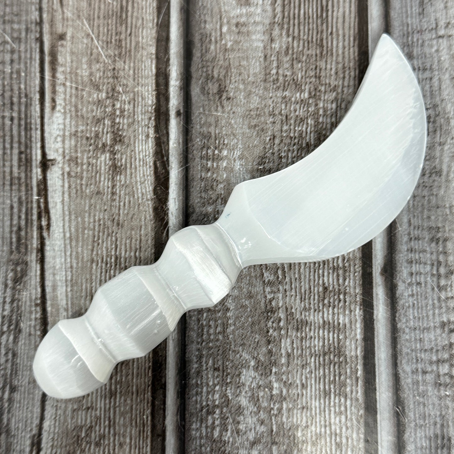 Selenite Athame