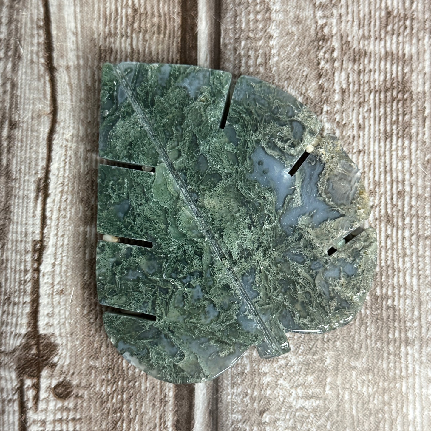 Moss Agate Leaf