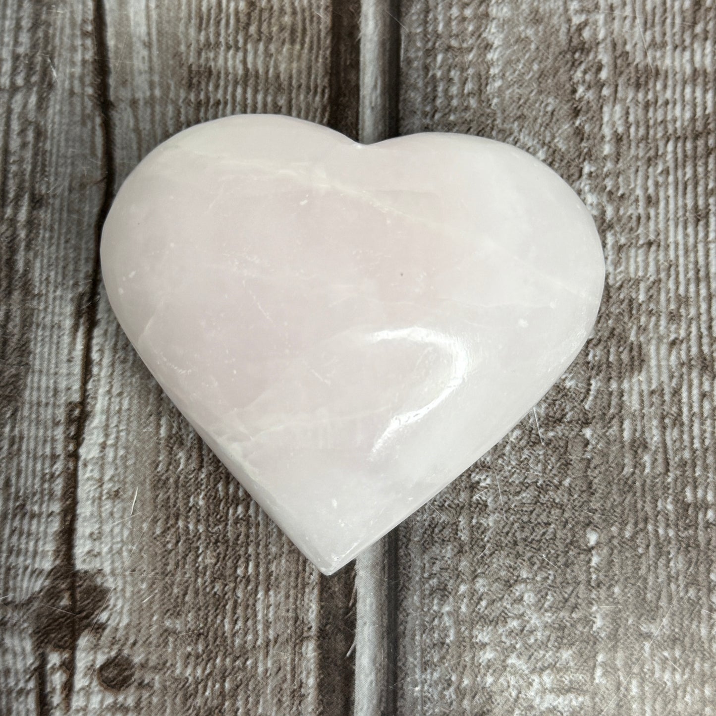 Pink Calcite Heart