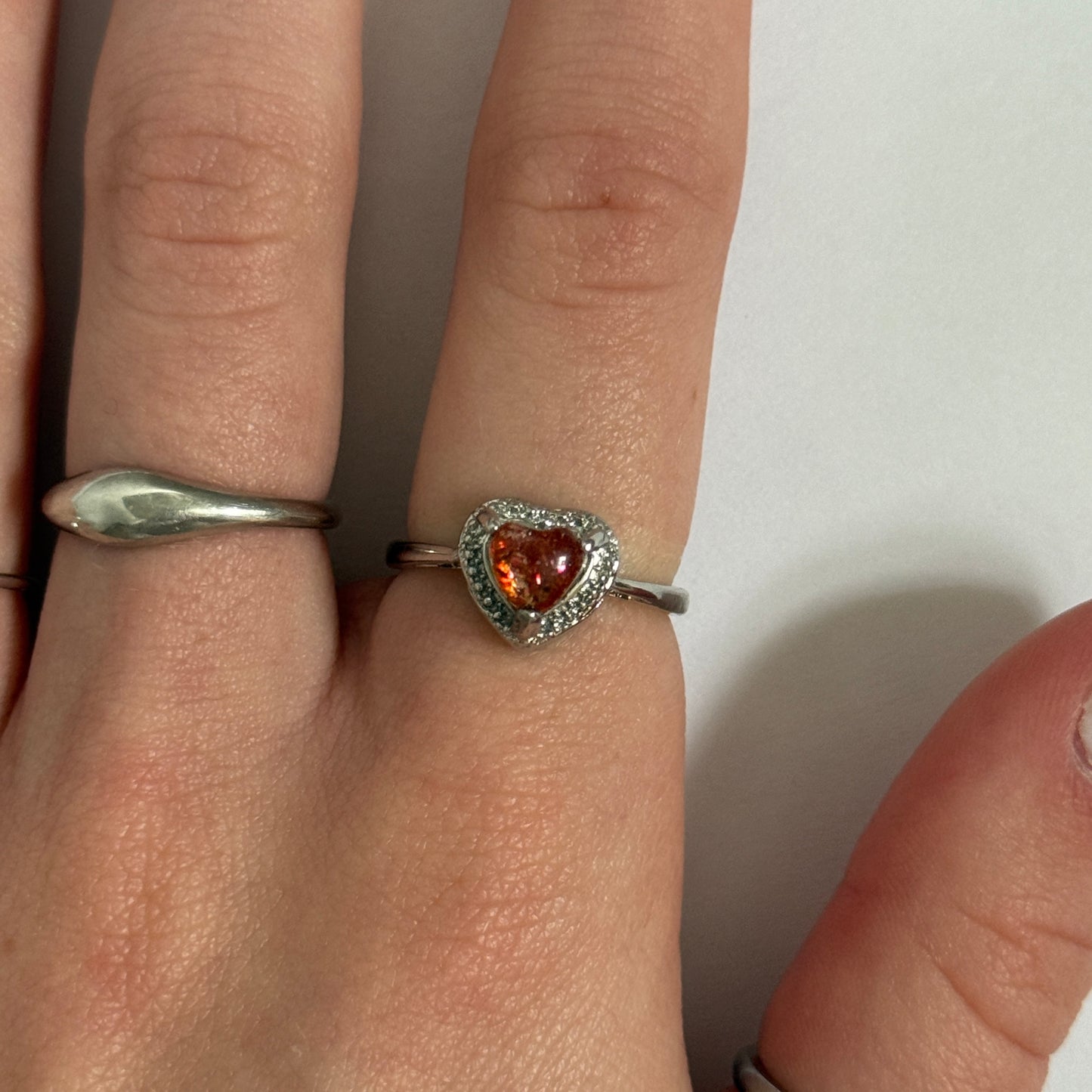 Ring Sterling Silver Over Nickel Free Material