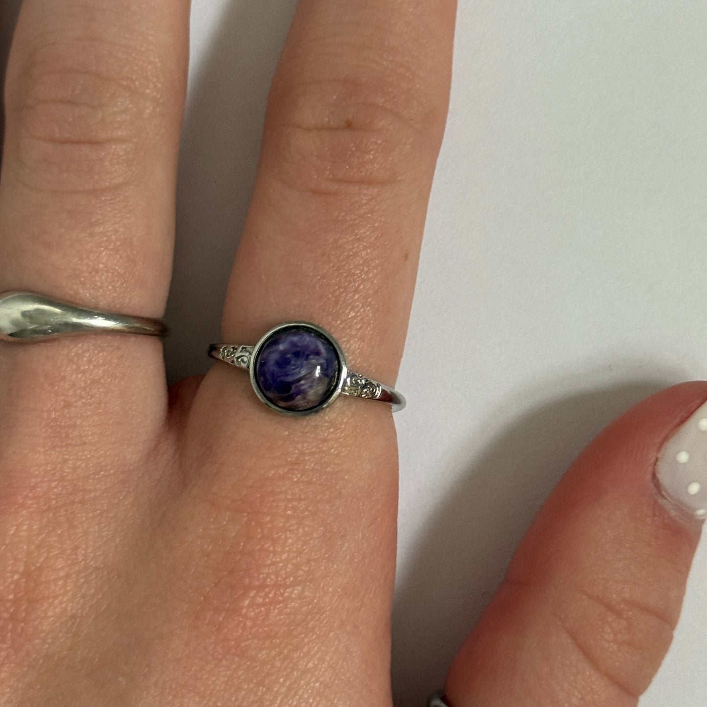 Ring Sterling Silver Over Nickel Free Material