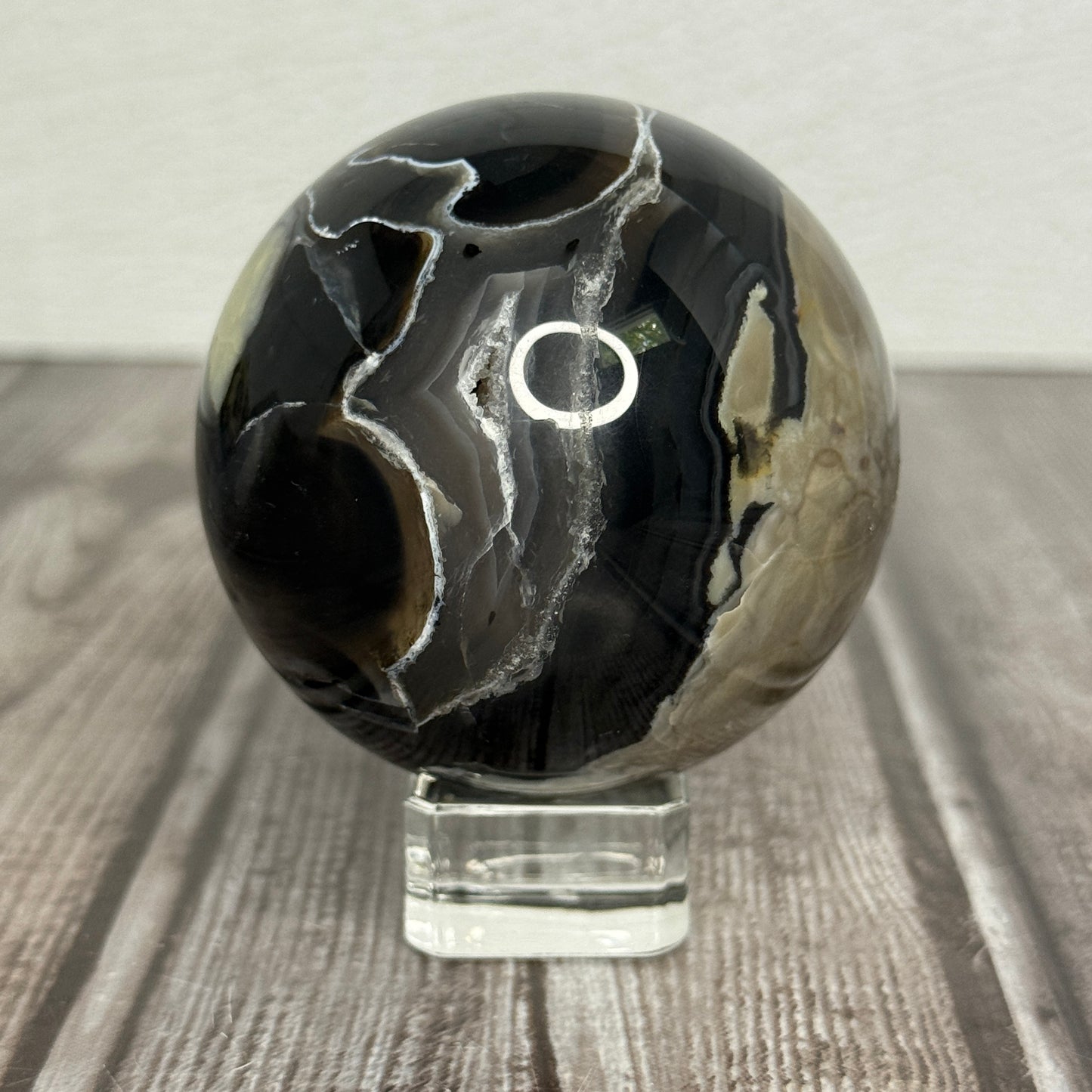 Volcano Agate Sphere