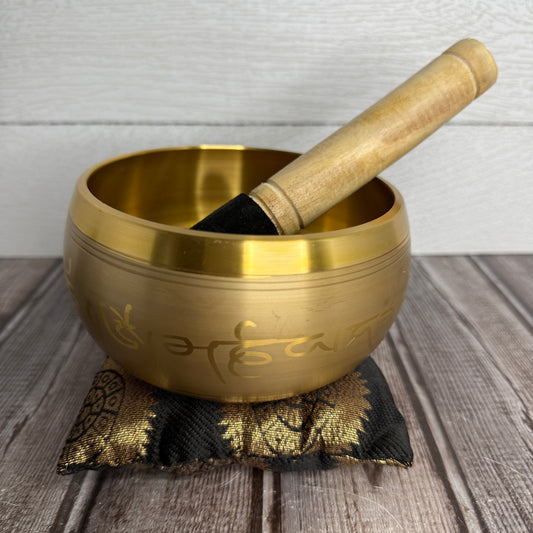 Embossed Singing Bowl 5"