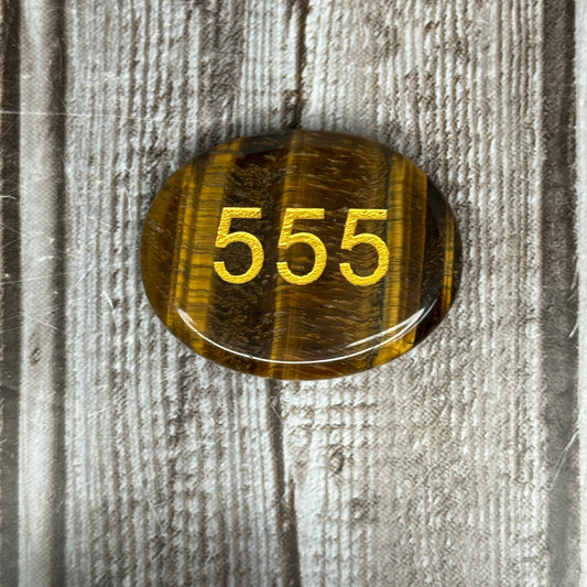 Angel Number Worry Stone