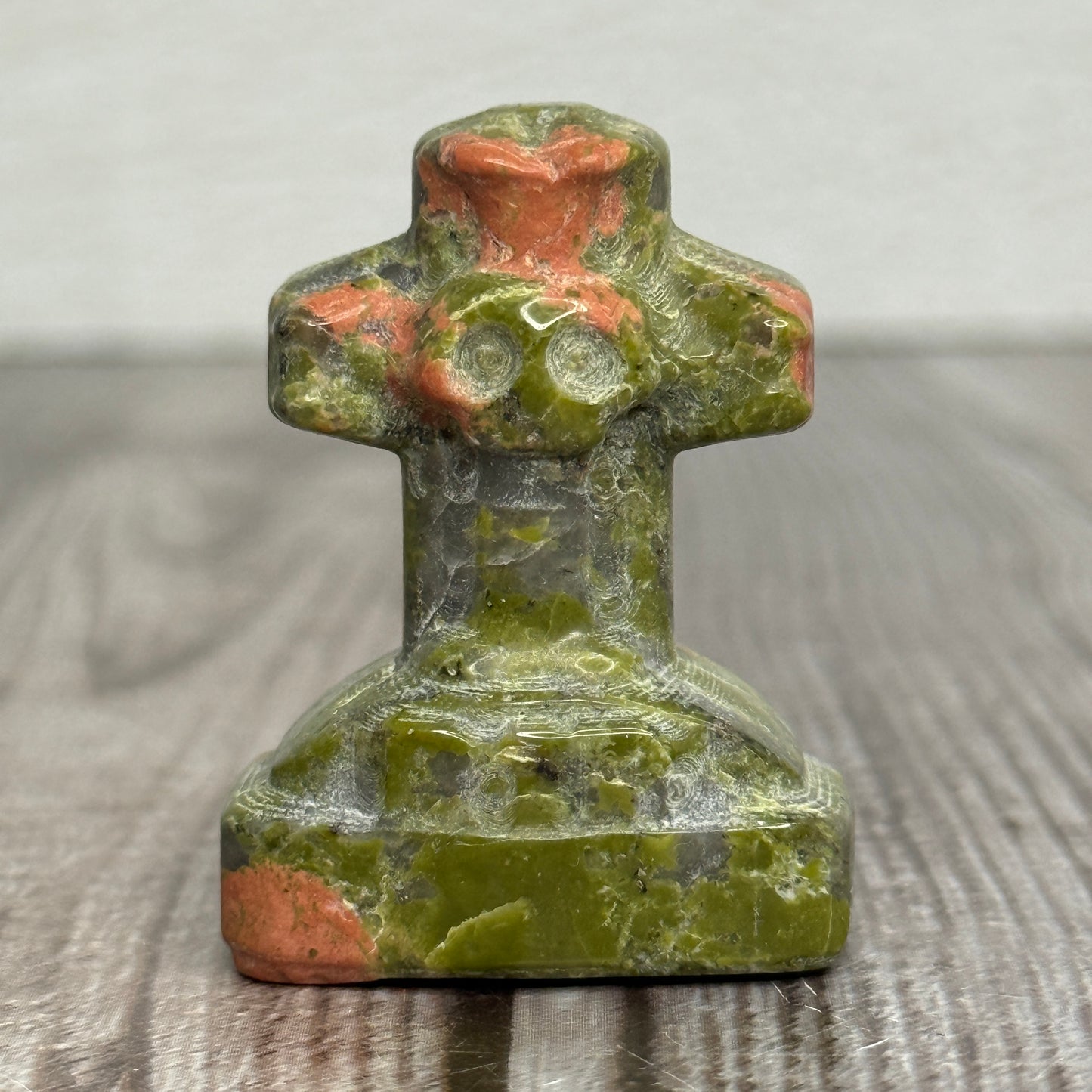 Cross on Tombstone