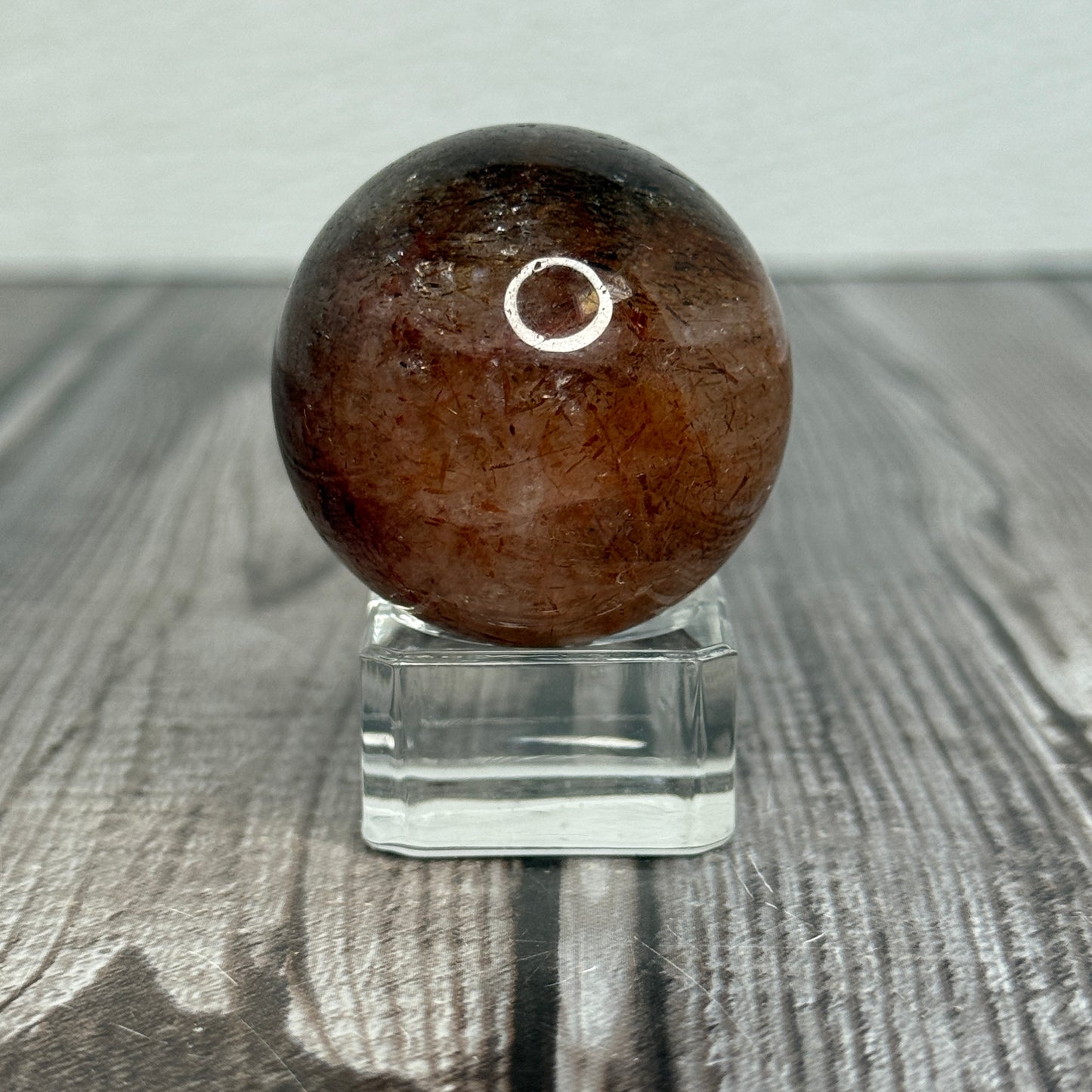 Gold Rutile Super 7 Sphere