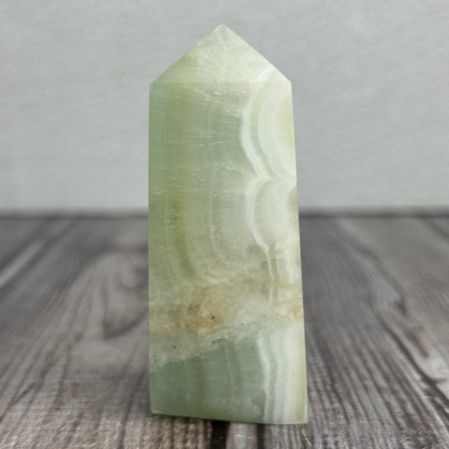 Pistachio Calcite Tower