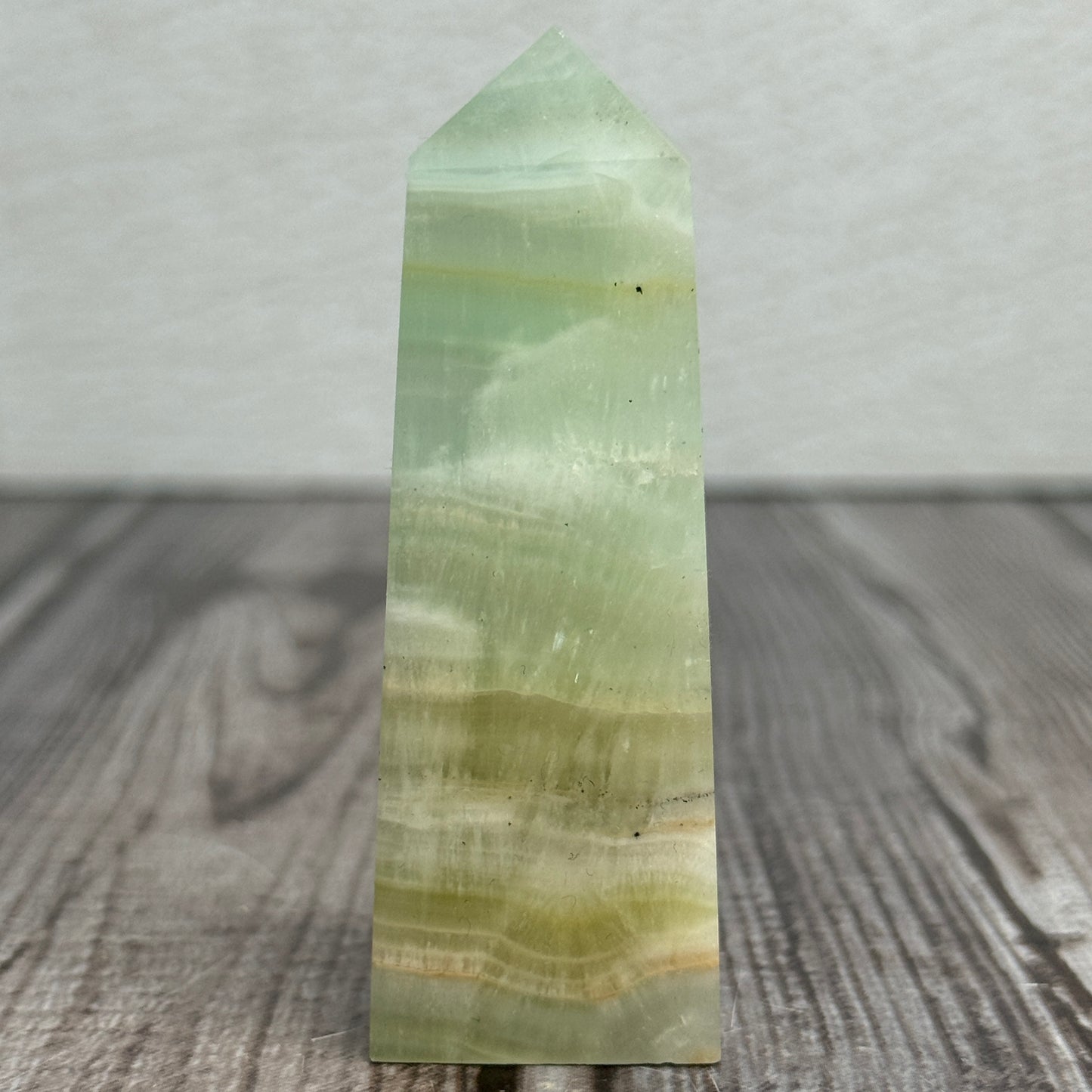 Pistachio Calcite Tower
