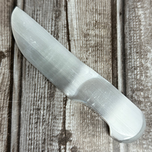 Selenite Athame