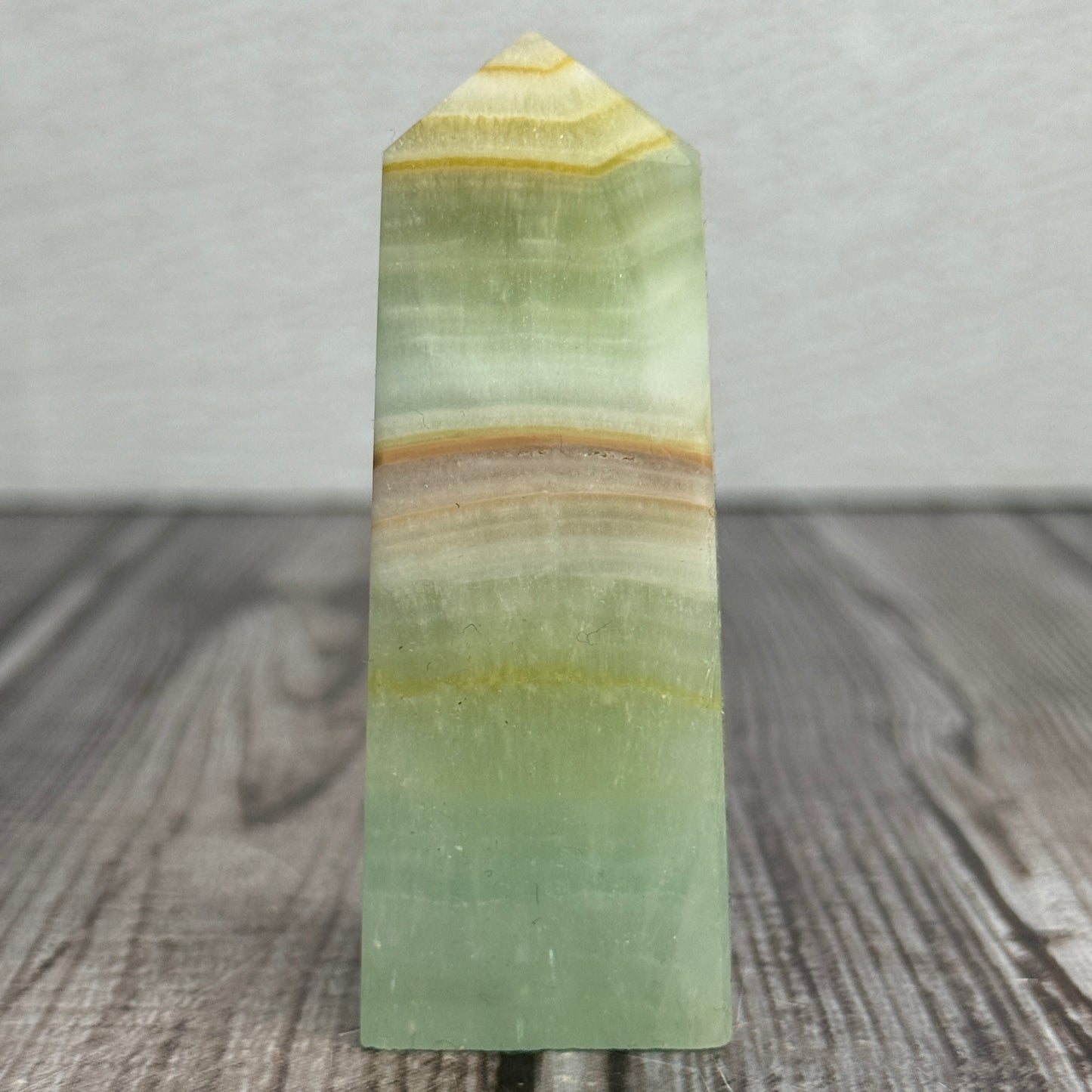 Pistachio Calcite Tower