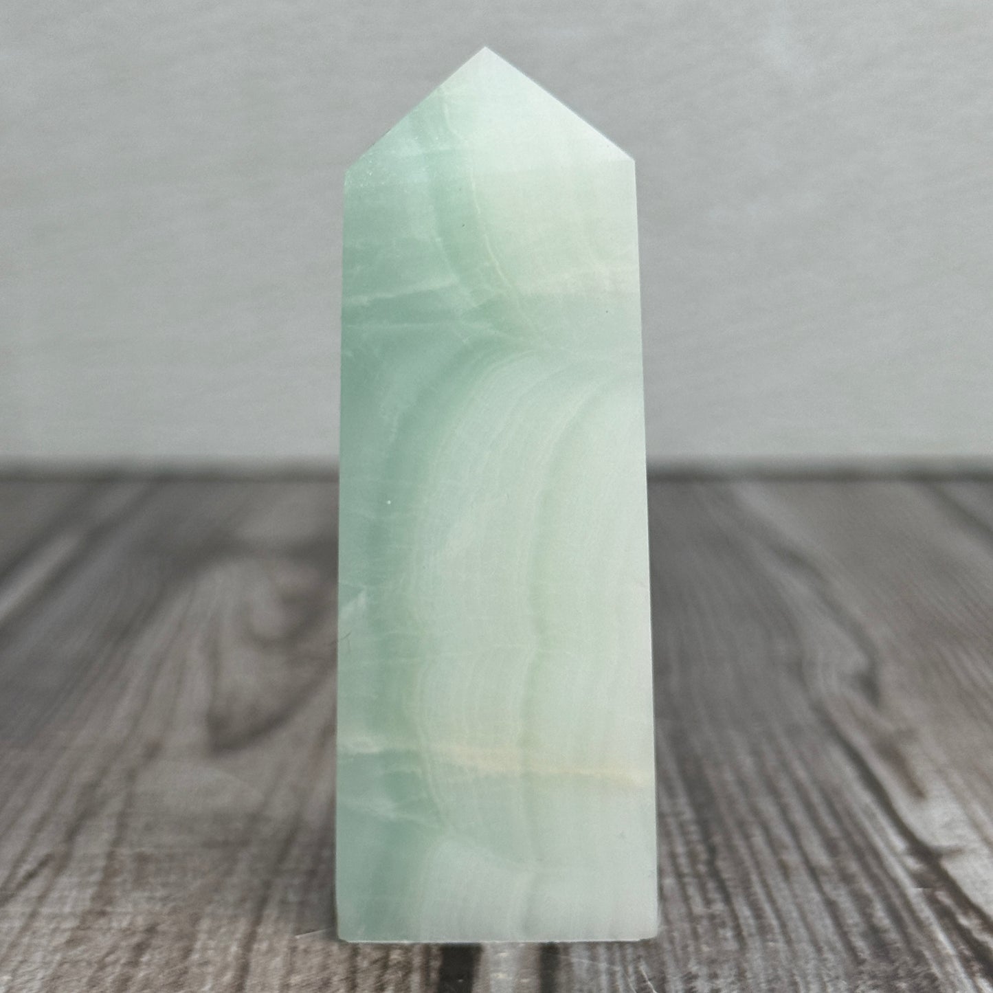 Pistachio Calcite Tower