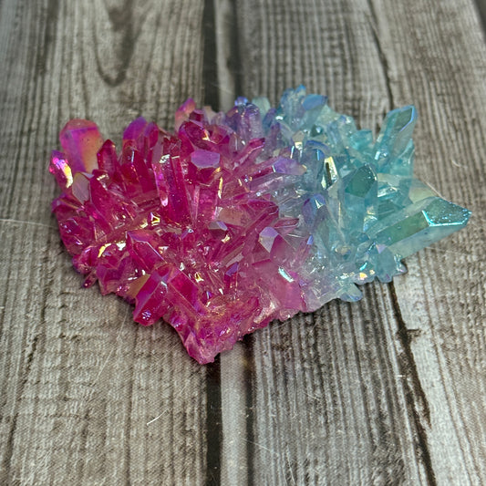Aura Quartz Clusters