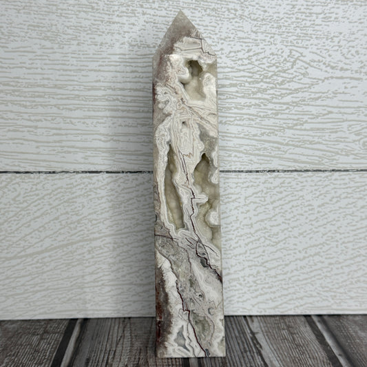 Crazy Lace Agate Tower