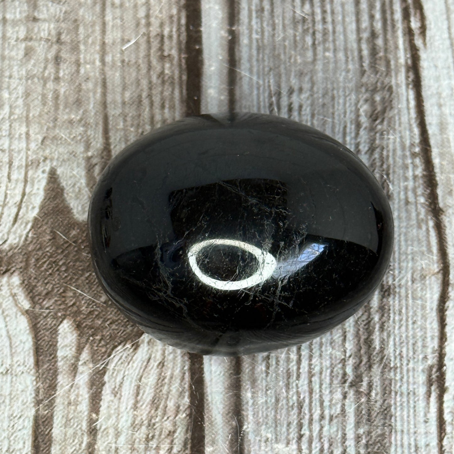 Black Tourmaline Palmstone