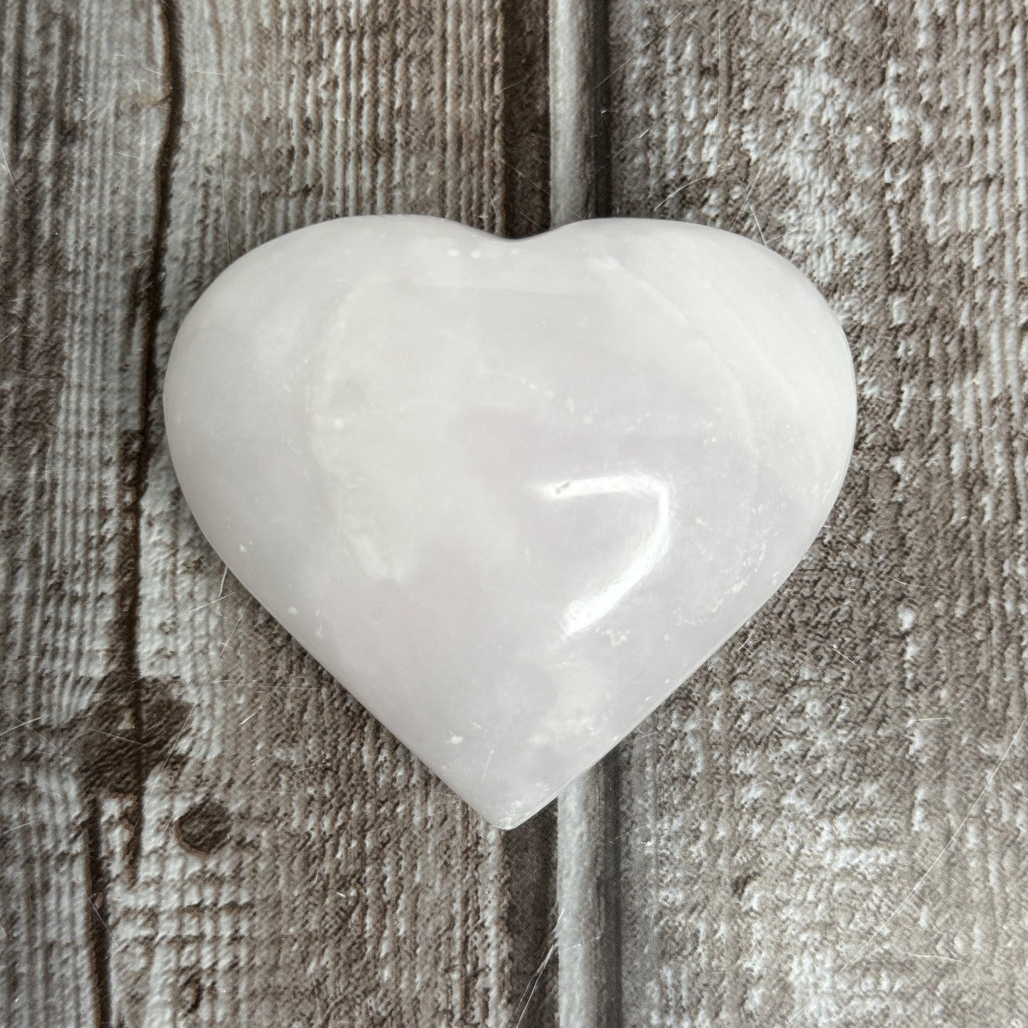 Pink Calcite Heart