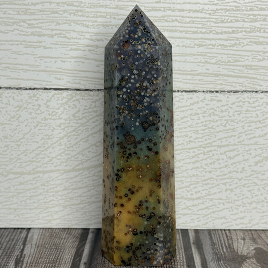 Starry Sky Agate Tower