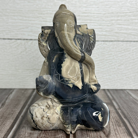 Volcano Agate Ganesha