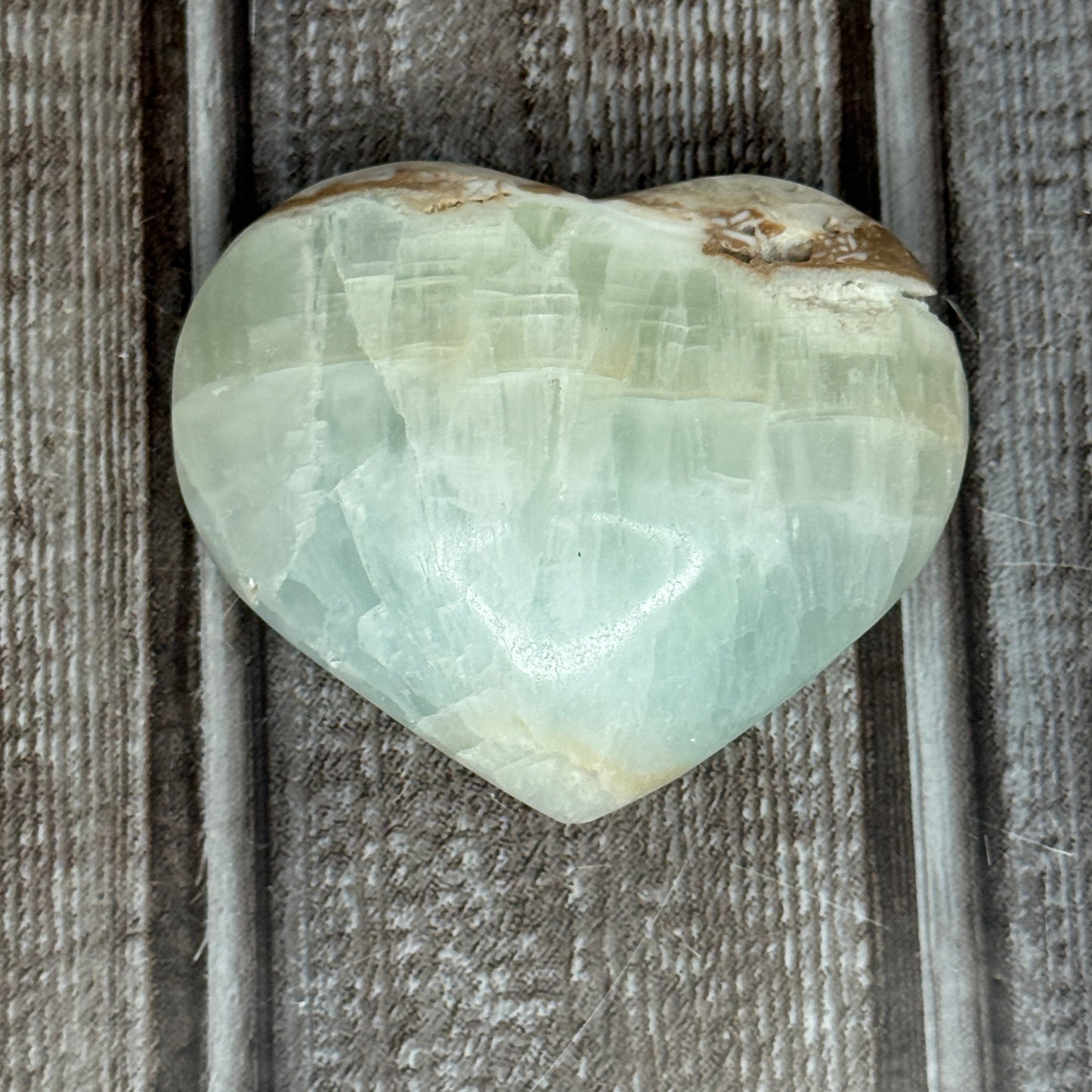 Caribbean Calcite Heart