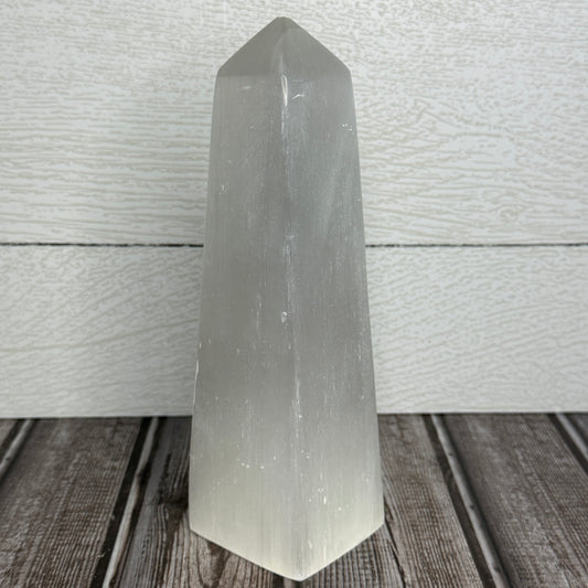 Selenite Obelisk
