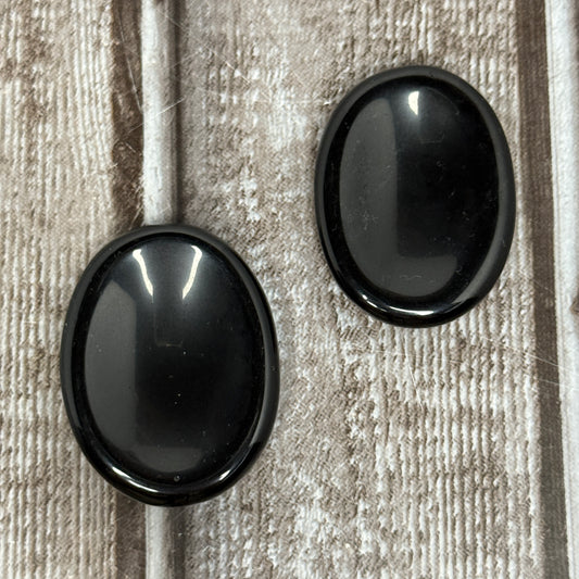 Black Obsidian Worry Stone